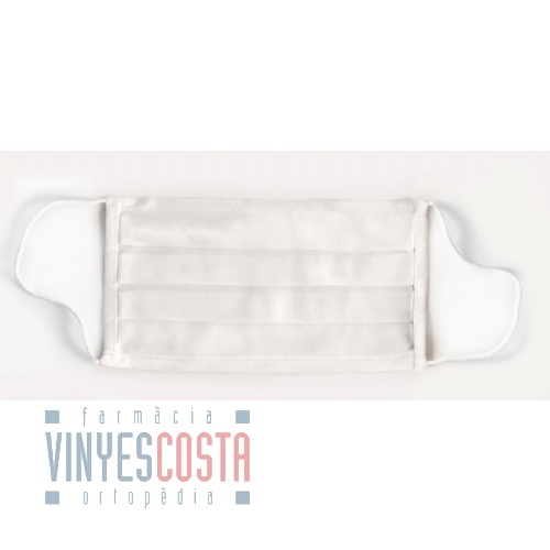 MASCARILLA HIGIENICA +90 LAVADOS ADULTO BLANCA 