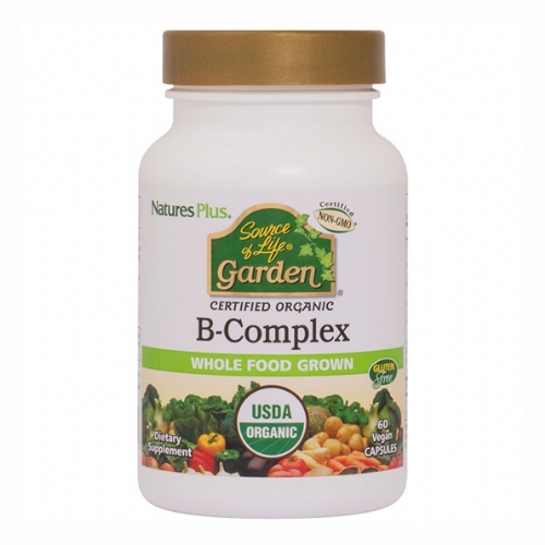 Natures Plus Garden B-Complex 60 capsulas