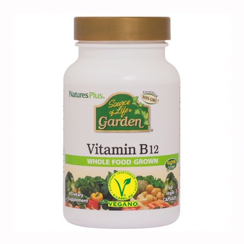 Natures Plus Garden Vitamina B12 60 caps