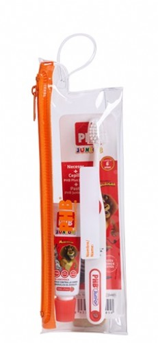 KIT DENTAL NECESER PHB JUNIOR PLUS (PASTA Y CEPILLO)