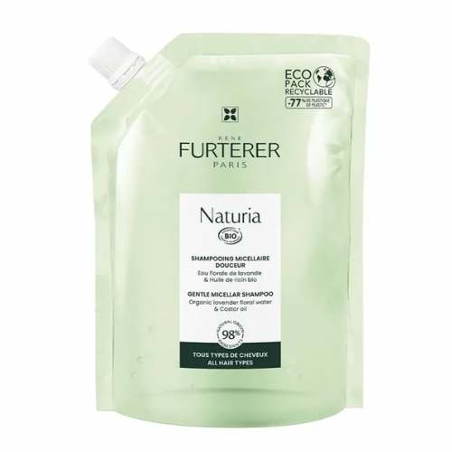 Naturia champu micelar suavidad Rene Furterer (1 envase recarga 400 ml)