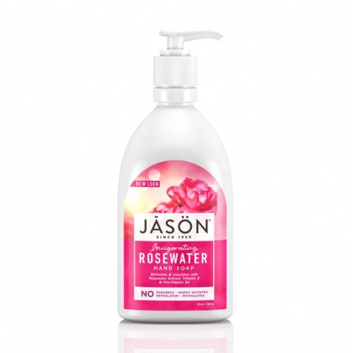 GEL DE MANOS AGUA DE ROSAS 473 ML. JASON