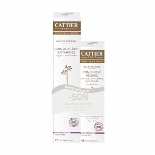Cattier pack Tratamiento antiedad y antiarrugas