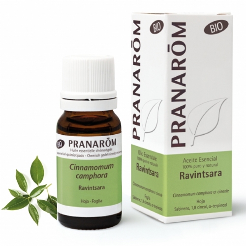 ACEITE ESENCIAL RAVINTSARA BIO 10 ML PRANAROM