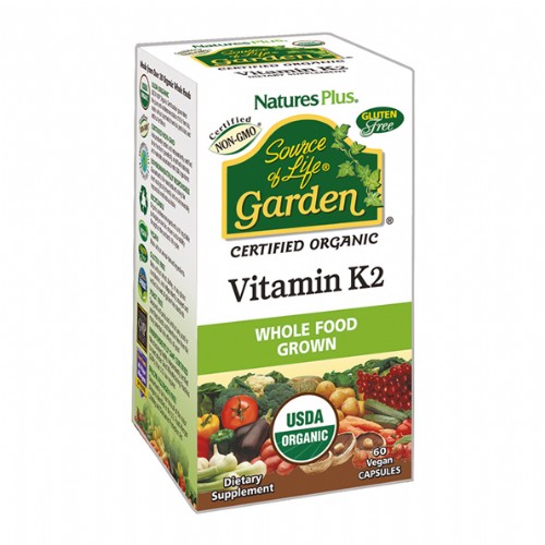 Vitamin K2 Garden Natures Plus 60 capsulas