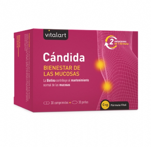 Vitalart Candida (30 perlas + 30 comprimidos)