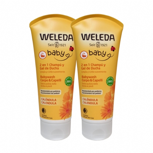 Weleda bebe champú & gel ducha duplo
