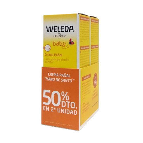 Weleda Bebe Crema Pañal Calendula (Pack oferta 2u)