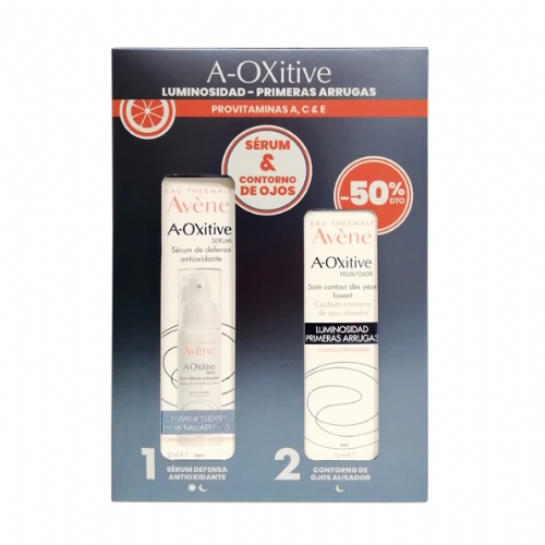 Avene Pack A-Oxitive Serum + A-Oxitive Contorno de Ojos