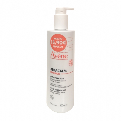 Avene xeracalm nutricion leche hidratante  1 envase 400 ml