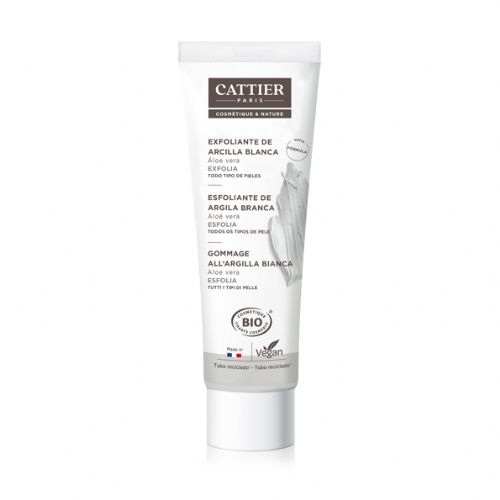 Cattier exfoliante arcilla blanca 100 ml