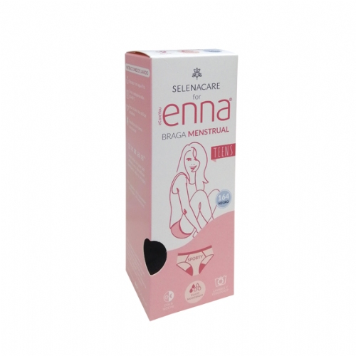 Braga Menstrual - Enna adolescente (1 unidad talla 164 color negro)
