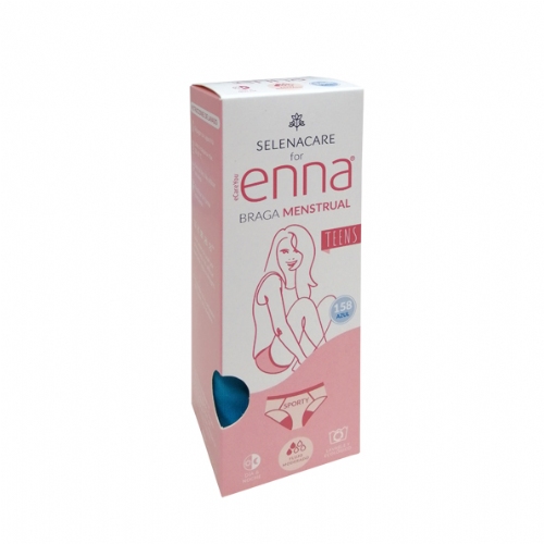 Braga Menstrual - Enna adolescente (1 unidad talla 158 color azul)