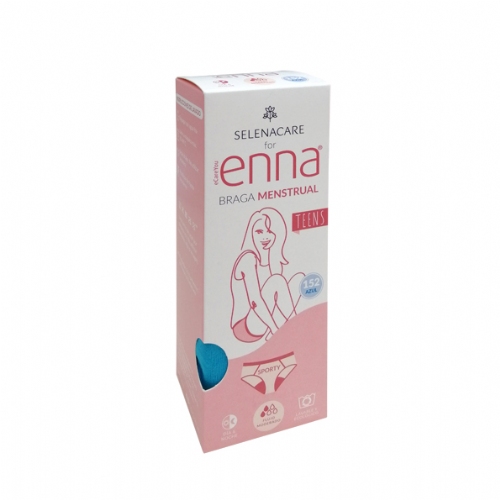 Braga Menstrual - Enna adolescente (1 unidad talla 152 color azul)
