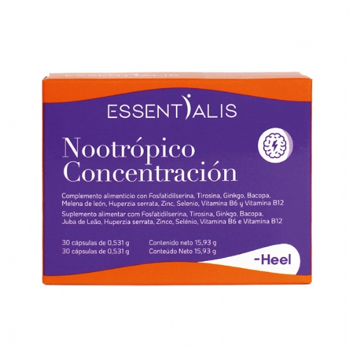 Essentialis Nootropico Concentracion (30 capsulas)