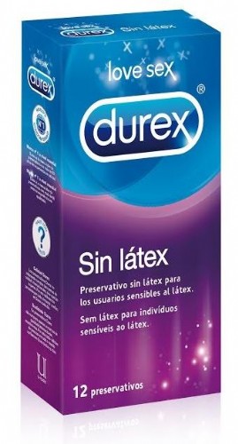 DUREX SIN LATEX - PRESERVATIVOS (12 U)