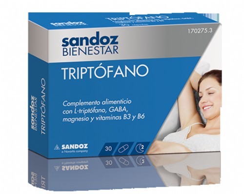 SANDOZ BIENESTAR TRIPTOFANO (30 CAPSULAS)