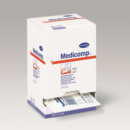 MEDICOMP COMPRESAS - APOSITO ESTERIL (10 X 10 CM 10 SOBRES 2 U)