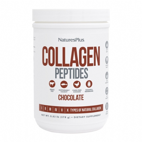 Natures plus Collagen Peptides Chocolate 378 gr