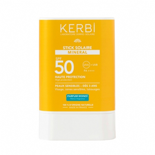 Kerbi Stick Solar Mineral SPF 50 15g (con perfume)