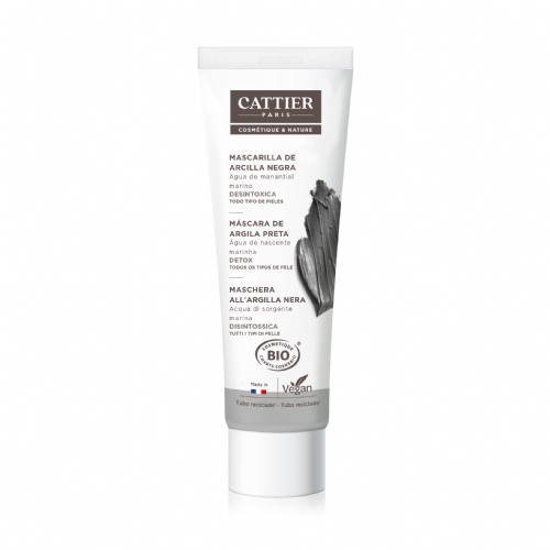 Cattier Mascarilla Arcilla Negra 100gr