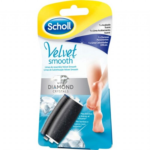 DR SCHOLL VELVET SMOOTH - LIMA ELECTRONICA DIAMOND CRYSTALS (2 U RECAMBIO)