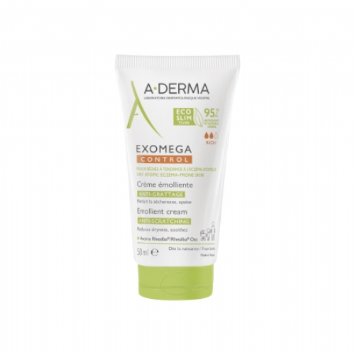 A-Derma Exomega Control Crema Emoliente (1 envase 50 ml)