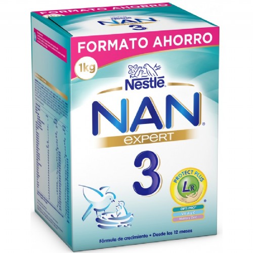 NAN 3 EXPERT PREPARADO LACTEO INFANTIL (1000 G)