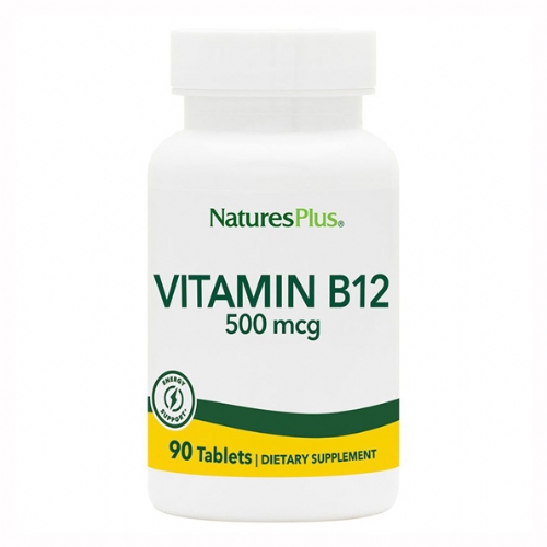 Natures Plus Vitamin B-12 500 MCG 90 comprimidos