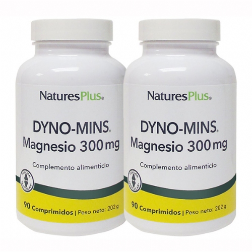 Natures Plus Dyno-Mins Magnesio 90 comp. (Pack oferta 2u)