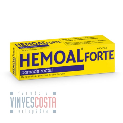 HEMOAL FORTE POMADA RECTAL, 1 tubo de 30 g