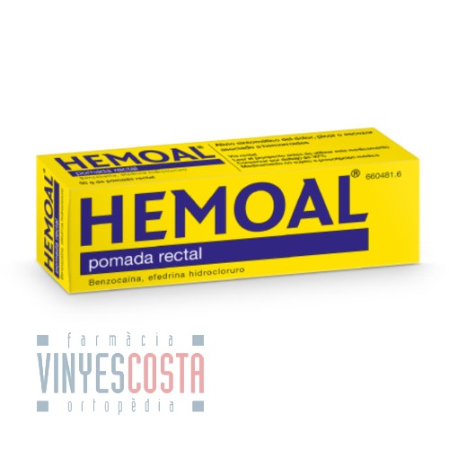 HEMOAL POMADA RECTAL, 1 tubo de 50 g