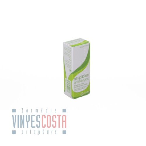 RESPIBIEN ANTIALERGICO SOLUCION PARA PULVERIZACION NASAL, 1 envase pulverizador de 15 ml