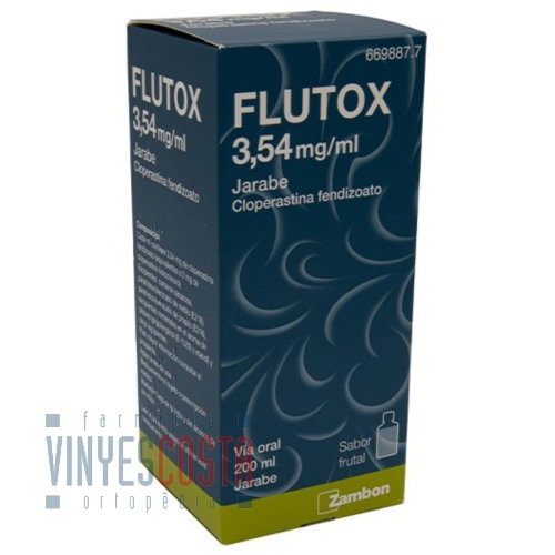 FLUTOX 3,54 mg/ml JARABE , 1 frasco de 200 ml