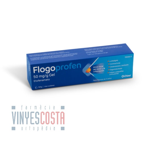 FLOGOPROFEN  50 mg/g Gel , 1 tubo de 100 g