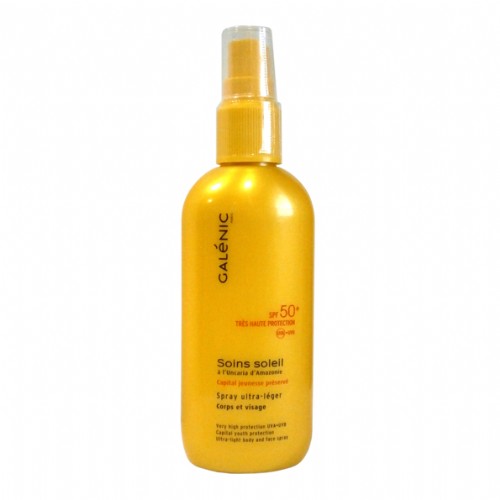 Galenic Soins Soleil Antiedad Spf 50 Spray Cara Y Cuerpo Muy Alta Proteccion (125 Ml)