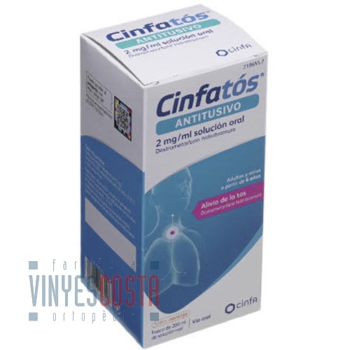 CINFATOS 2 mg/ ml SOLUCION ORAL,1 frasco de 200 ml (PET)
