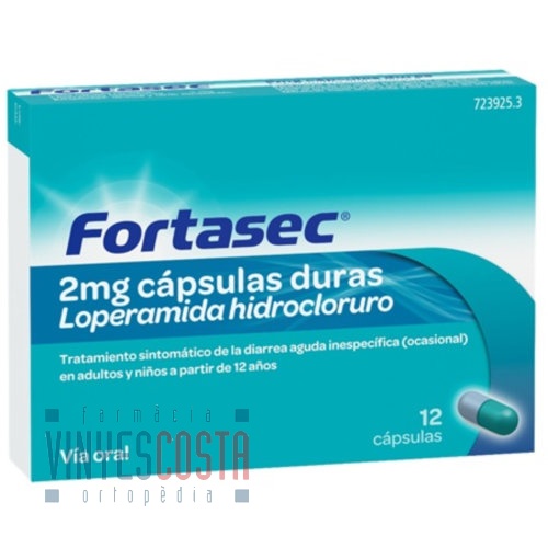 FORTASEC 2 mg CAPSULAS DURAS 20 cápsulas