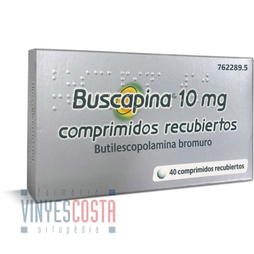 BUSCAPINA 10 mg COMPRIMIDOS RECUBIERTOS, 40 comprimidos