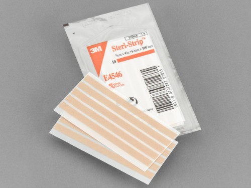 STERI STRIP - SUTURA CUTANEA ESTERIL (TIRA 102 MM  X 6 MM 10 TIRAS)