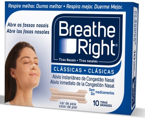 BREATHE RIGHT - TIRA ADH NASAL (T- GDE 10 U)