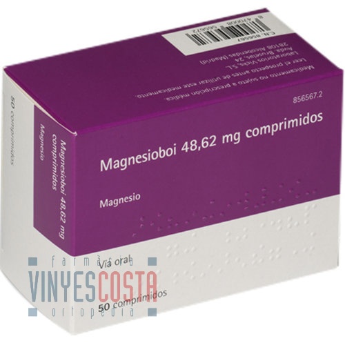 MAGNESIOBOI 48,62 mg COMPRIMIDOS, 50 comprimidos