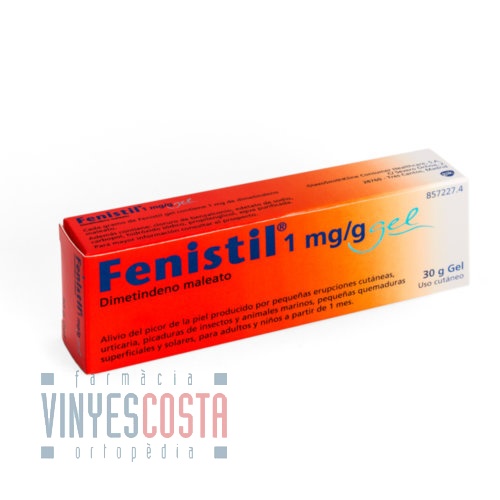 FENISTIL 1 mg/g GEL , 1 tubo de 30 g