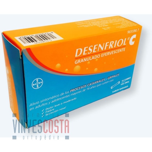 DESENFRIOL C GRANULADO EFERVESCENTE , 10 sobres