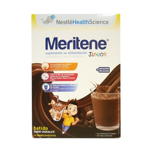 MERITENE JUNIOR (30 G 15 SOBRES CHOCOLATE)