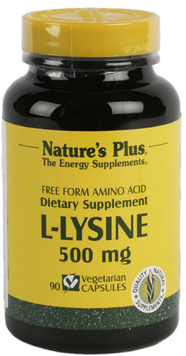 L-LISINA 500mg 90 CAP. NATURE'S PLUS