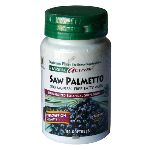 PALMITO SALVAJE ( SAW PALMETTO) 60 PER. NATURE'S PLUS