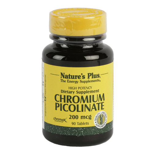 PICOLINATO DE CROMO 90 CMP. NATURE'S PLUS