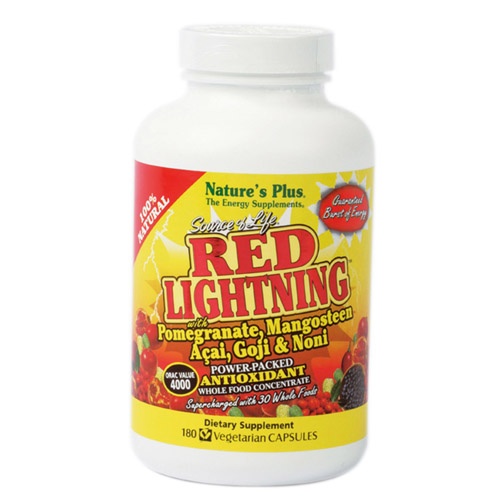RED LIGHTNING 180 CAP. NATURE'S PLUS