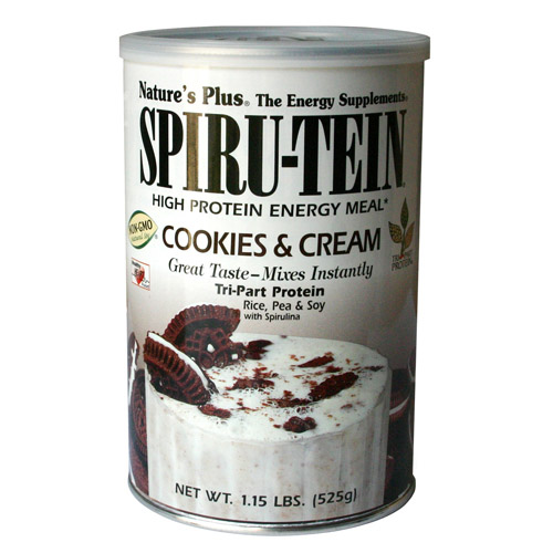 SPIRU-TEIN COOKIES & CREAM 525G NATURE'S`PLUS